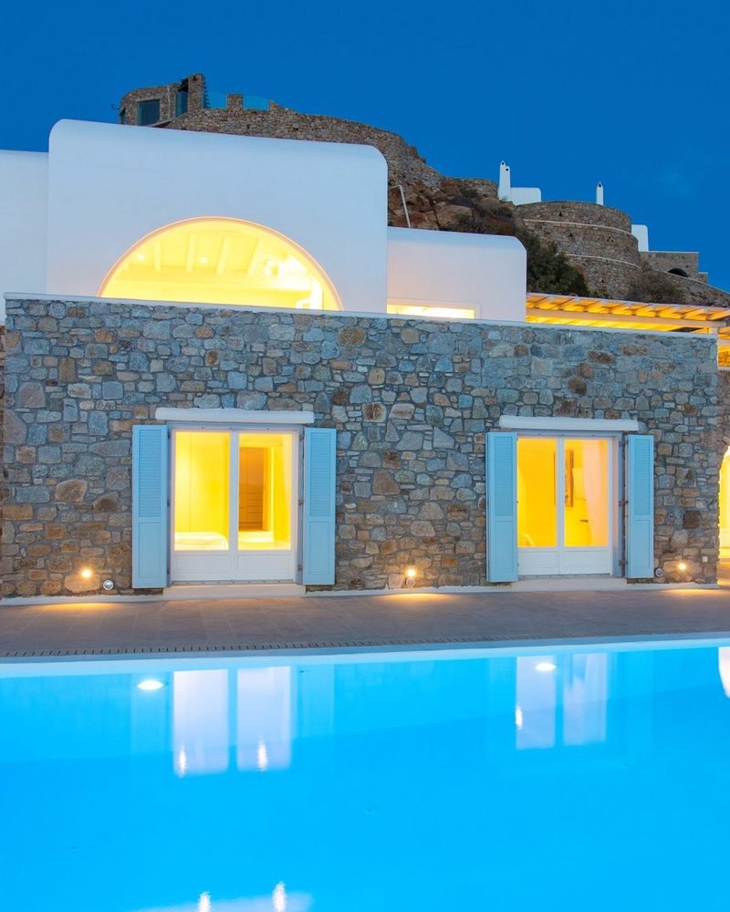 Villa Pomegranate — private villa in Agios Lazaros / Ornos gulf, Mykonos